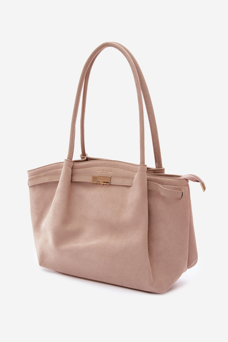 Bežová shopper kabelka Flora&Co
