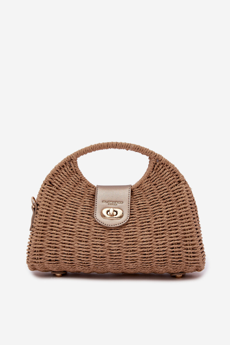 Flora&Co malá pletená taška s odnímateľným popruhom
