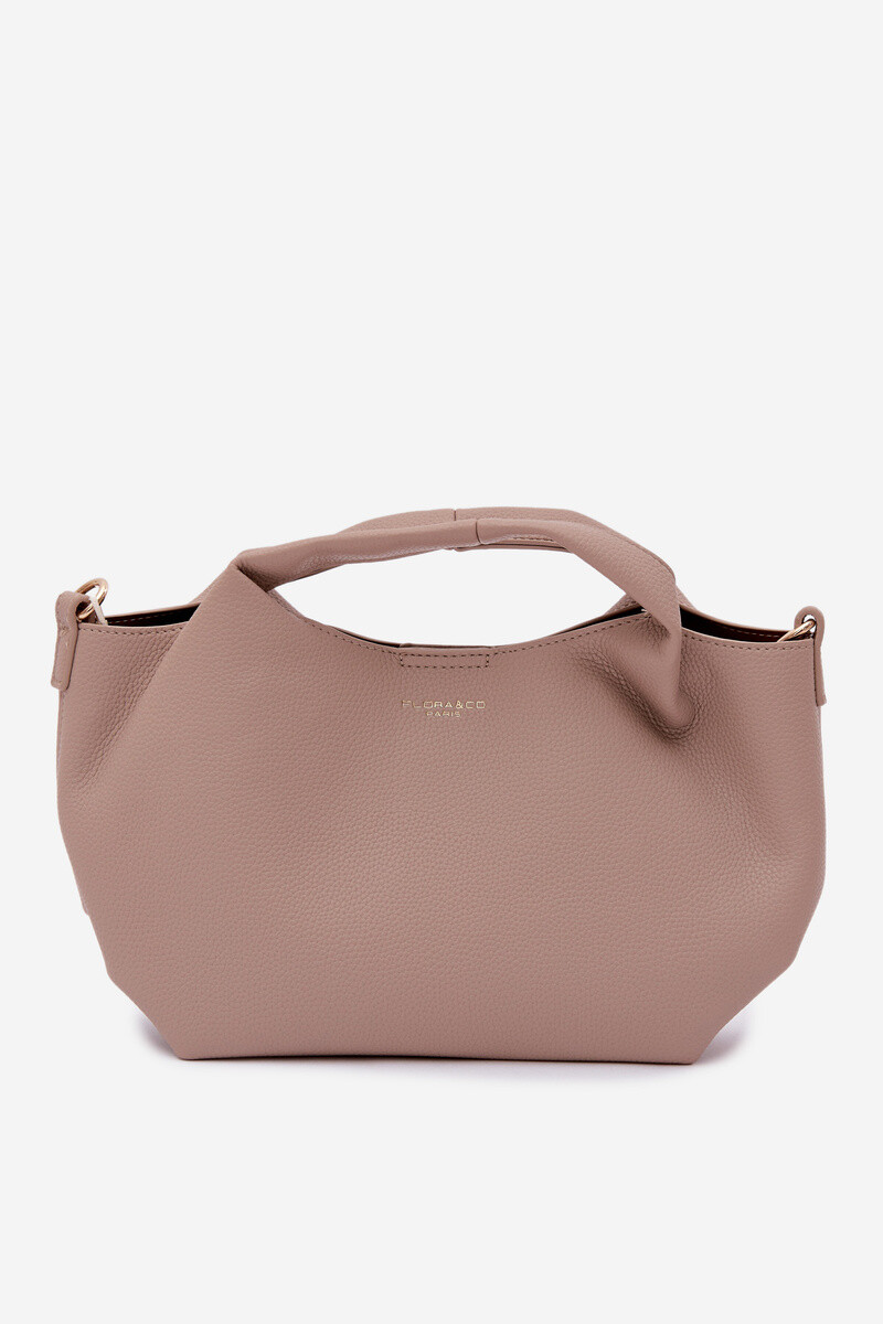 Flora&Co béžová imitácia koženej tašky Corisse
