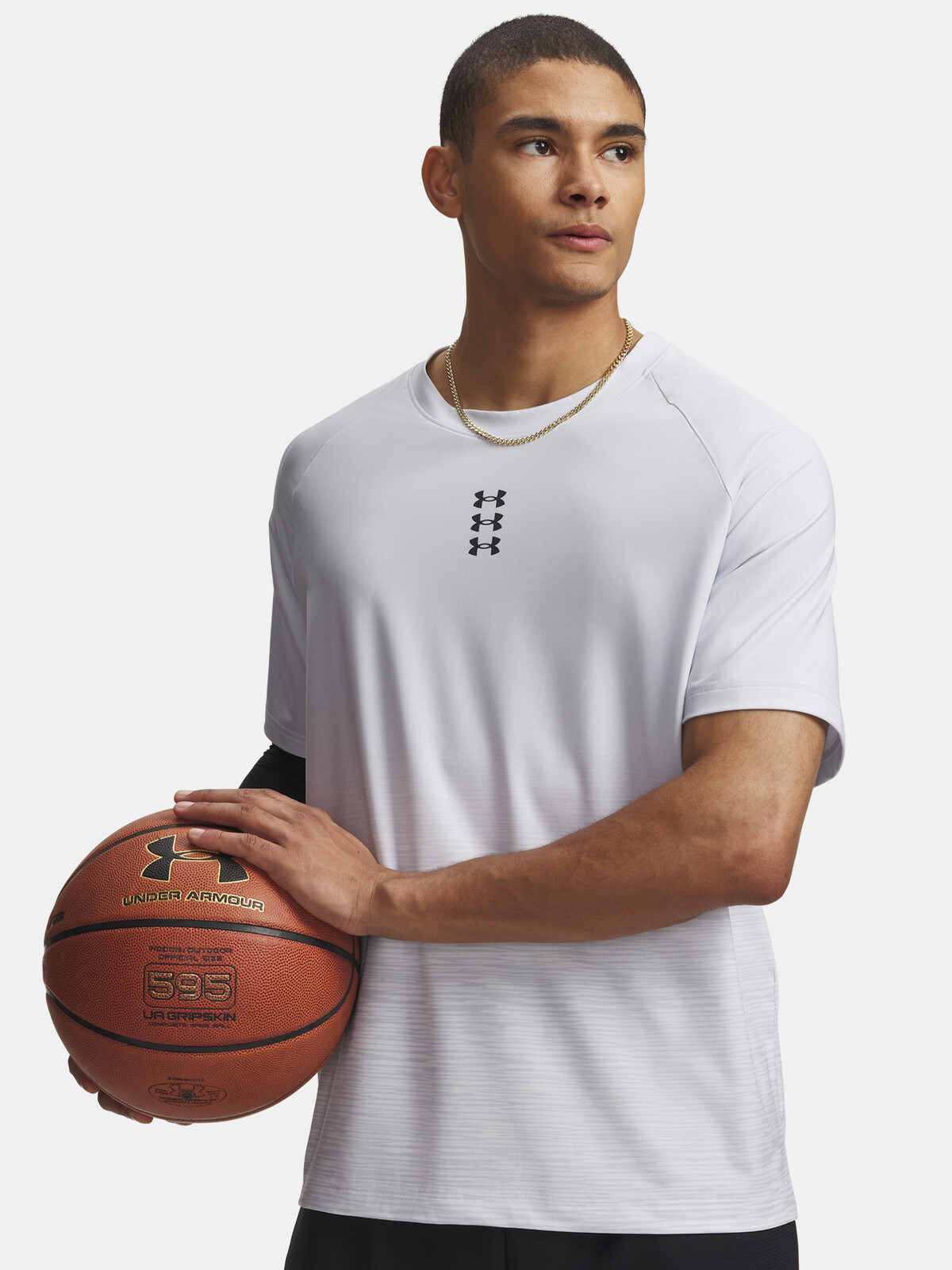 Pánske tričko Under Armour UA Hoops SS