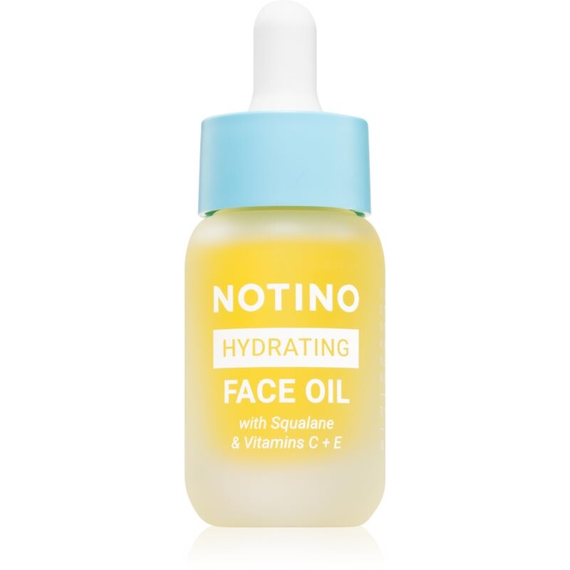 Notino Hydrating Face Oil with Squalane & Vitamins C + E rozjasňujúci olej s vitamínom C 15 ml