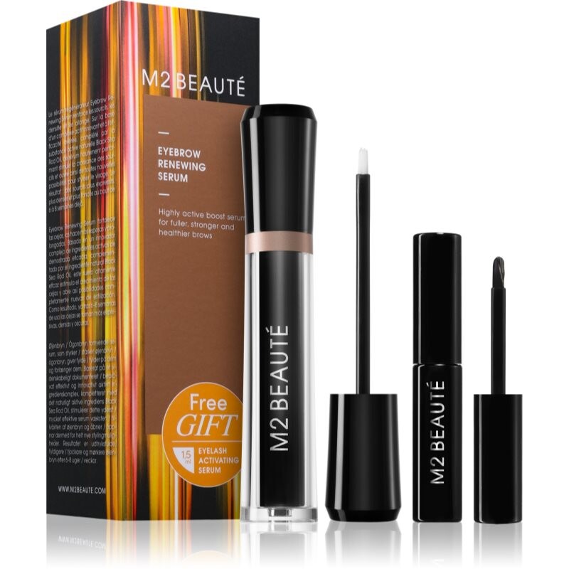 M2 Beauté Eyebrow Renewing Serum darčeková sada