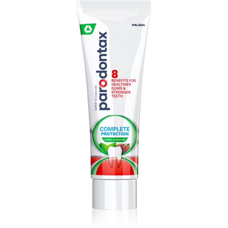 Parodontax Complete Protection Herbal Sensation zubná pasta pre kompletnú ochranu zubov 75 ml
