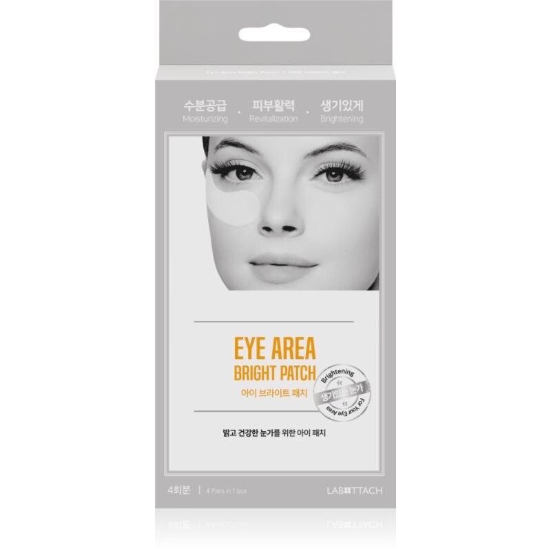 Wooshin Labottach Eye Area Bright hydrogélové vankúšiky 4 pár