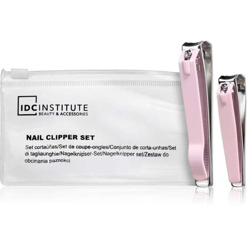 IDC Institute Nails Clipper Set klieštiky na nechty 2 ks