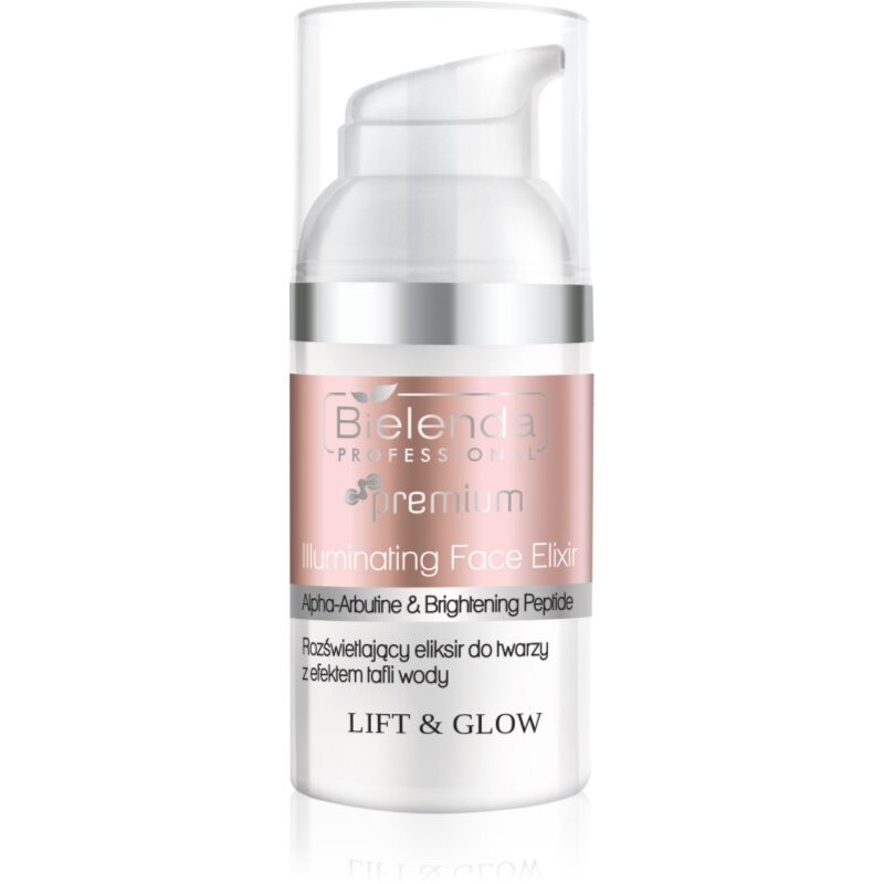 Bielenda Professional Lift & Glow Illuminating Face Elixir rozjasňujúca starostlivosť s vitamínom C 30 ml