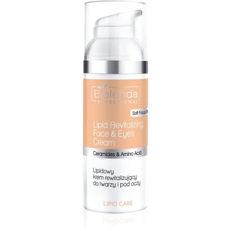 Bielenda Professional Lipid Care Revitalizing Face & Eyes Cream revitalizačný krém na tvár a očné okolie 50 ml