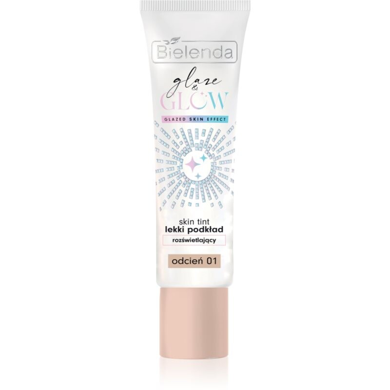 Bielenda GLAZE & GLOW ľahký make-up s rozjasňujúcim účinkom odtieň 01 30 g