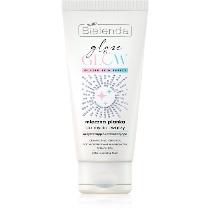 Bielenda GLAZE & GLOW čistiaca a odličovacia pena 135 g