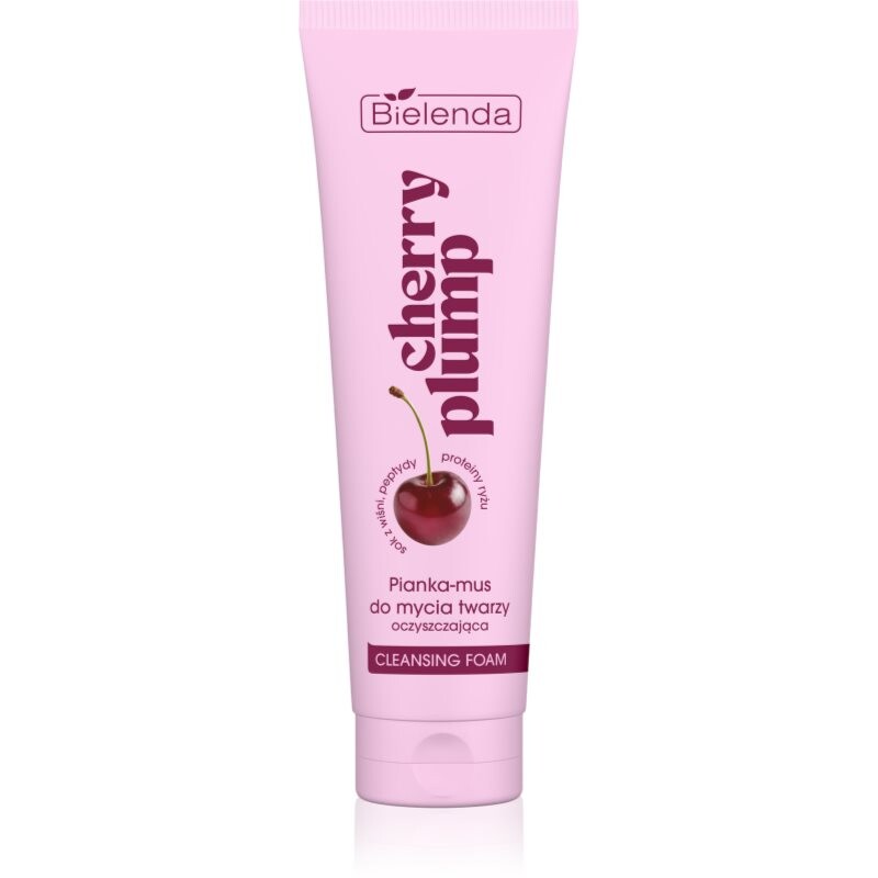 Bielenda Cherry Plump čistiaca a odličovacia pena 130 g