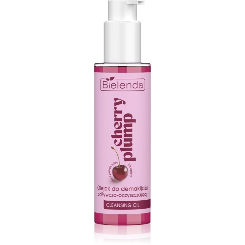 Bielenda Cherry Plump čistiaci a odličovací olej s vyživujúcim účinkom 100 ml