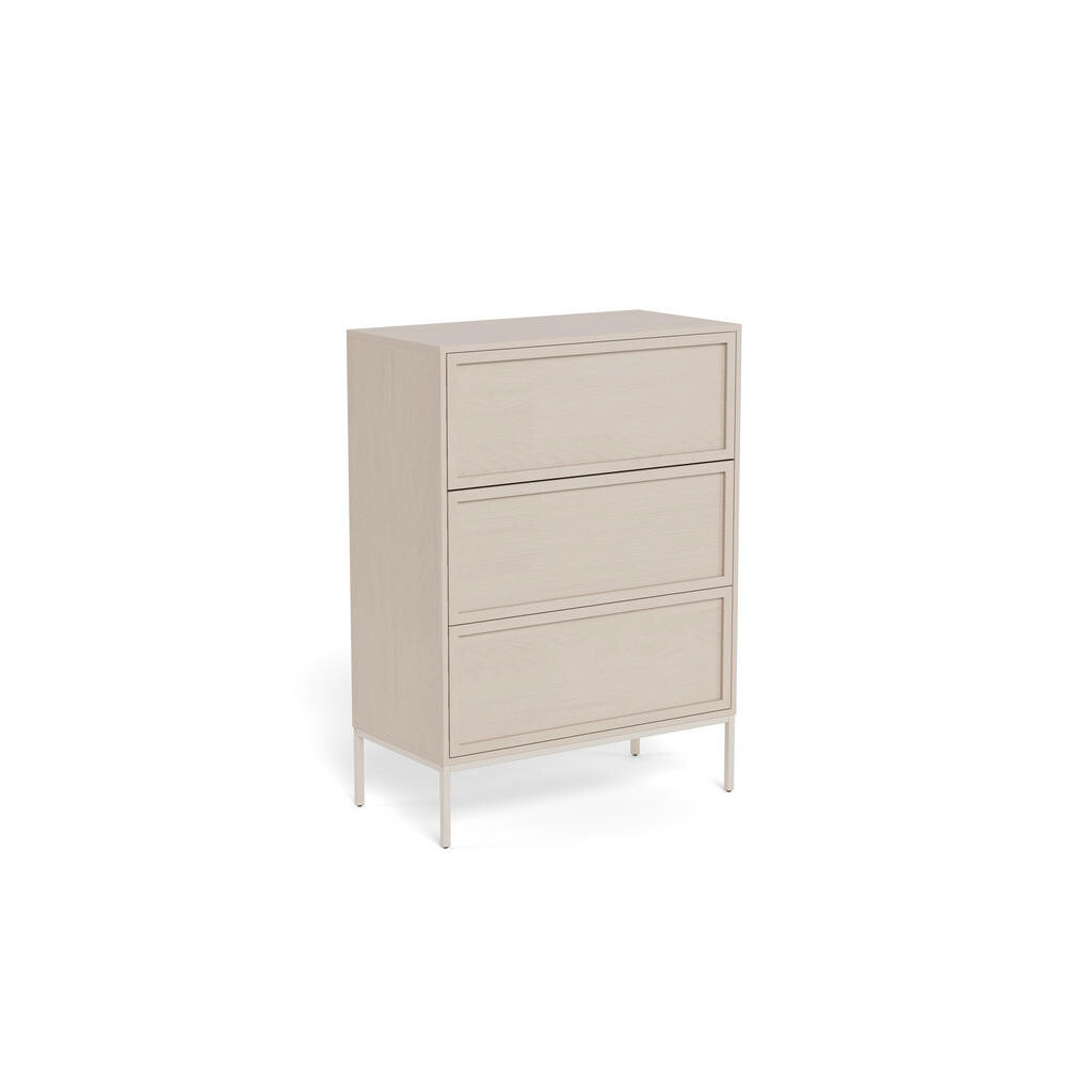 MID.YOU KOMODA, sivá, 80/110/40 cm