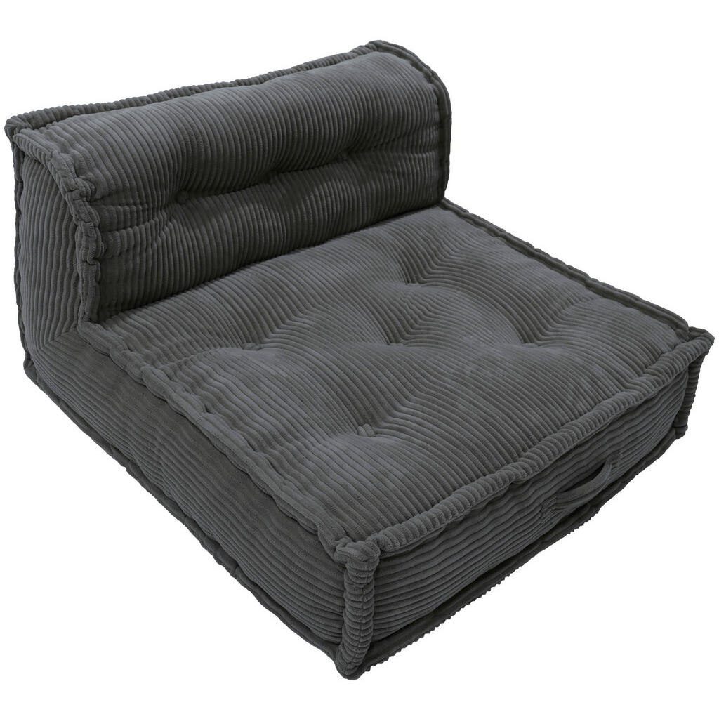 P & B DIEL POHOVKY, textil, sivá