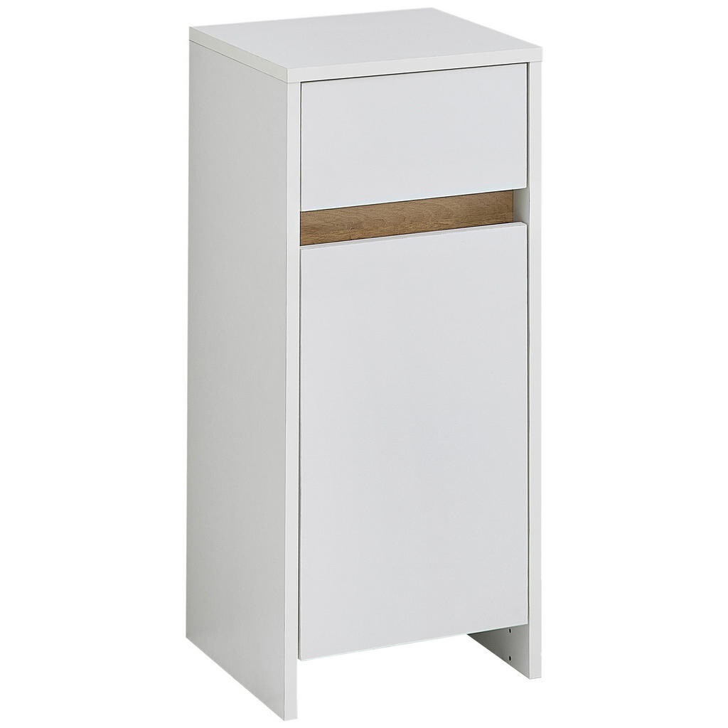 Xora SPODNÁ SKRINKA, biela, farba duba, biela, 32,4/73,8/32,2 cm