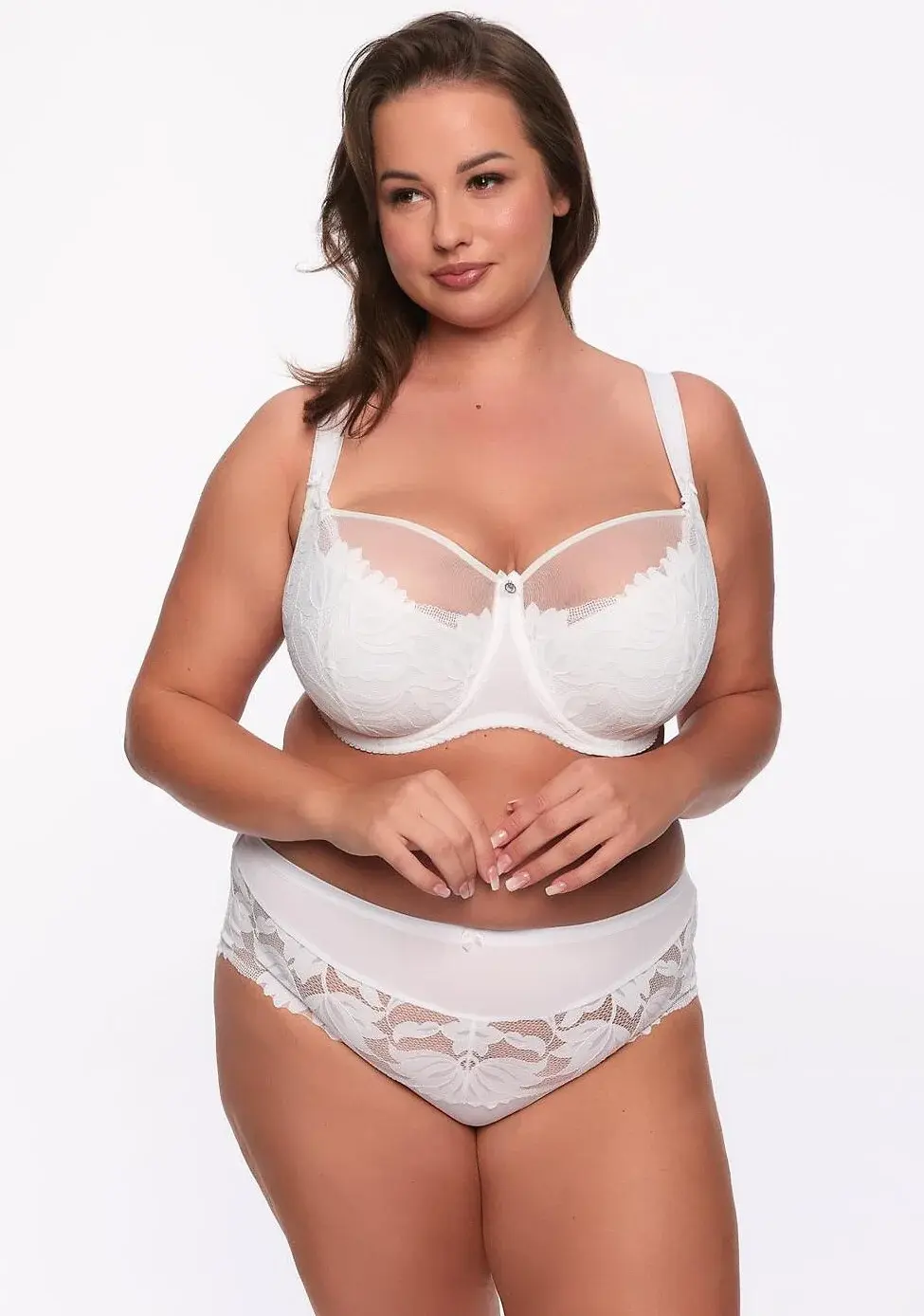Polomäkká podprsenka Gaia BSM 1134 Keto Maxi bílá 105G