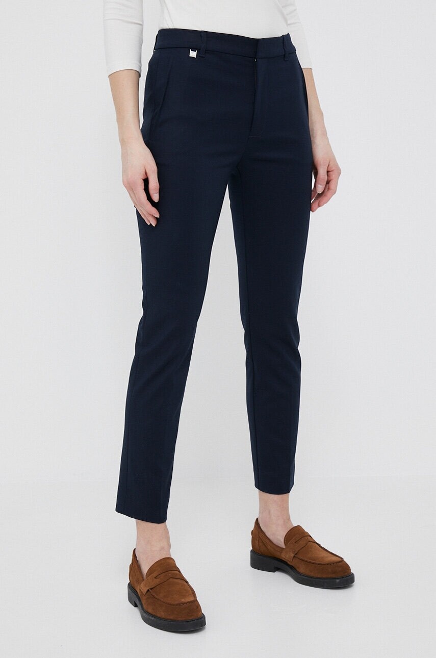 Lauren Ralph Lauren nohavice dámske s bavlnou