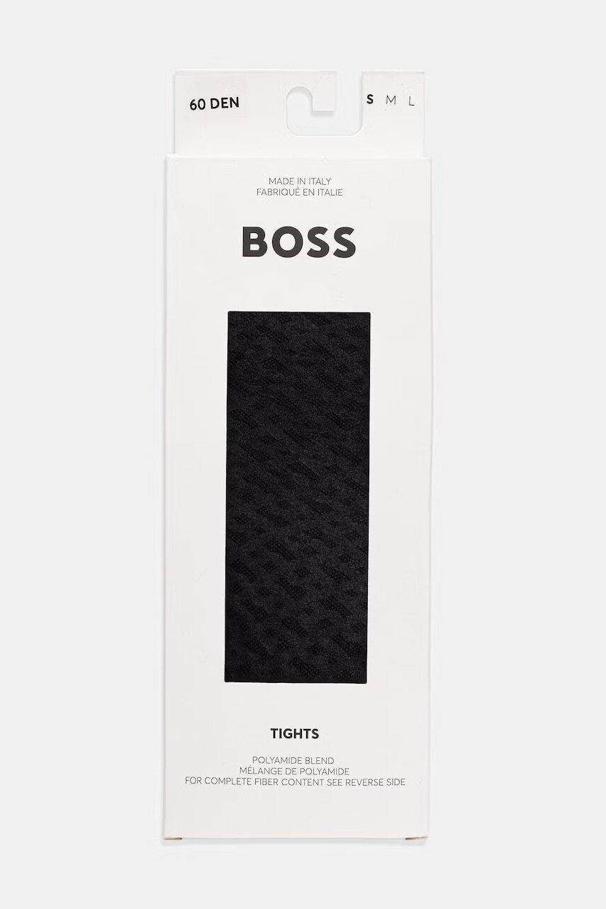 Pančuchové nohavice BOSS TH Monogram PA W