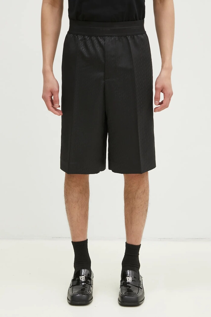 Šortky s prímesou vlny Helmut Lang Lwb Car Short.Tonal