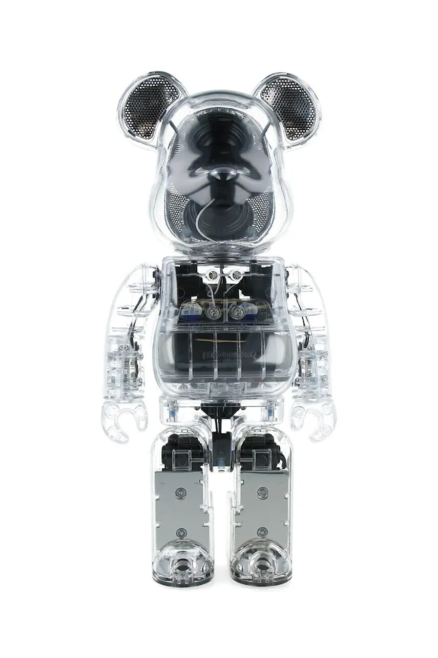 Bezdrôtový reproduktor Medicom Toy Be@rbrick Audio Bluetooth Clear 400%