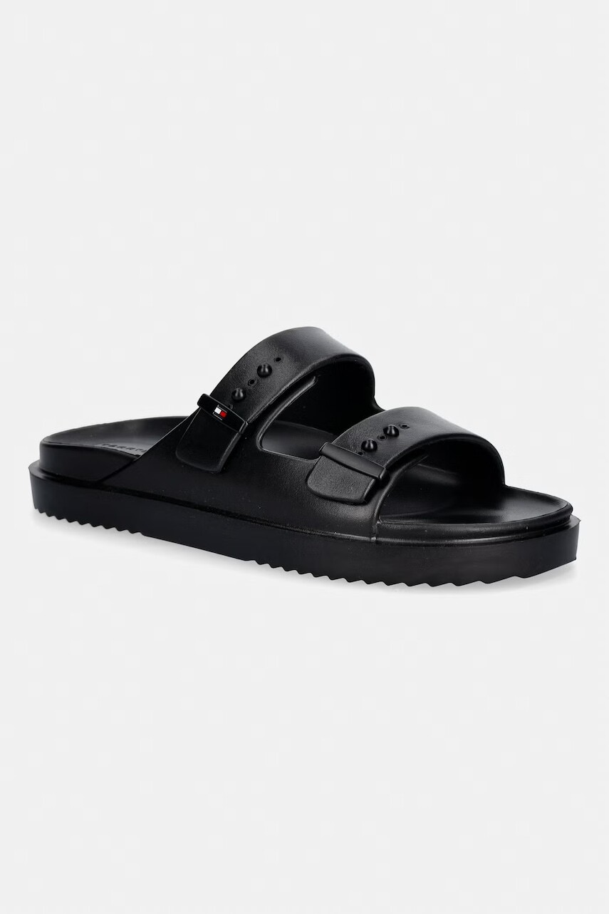 Pánske šľapky Tommy Hilfiger LIGHT ADJUSTABLE POOL SLIDER