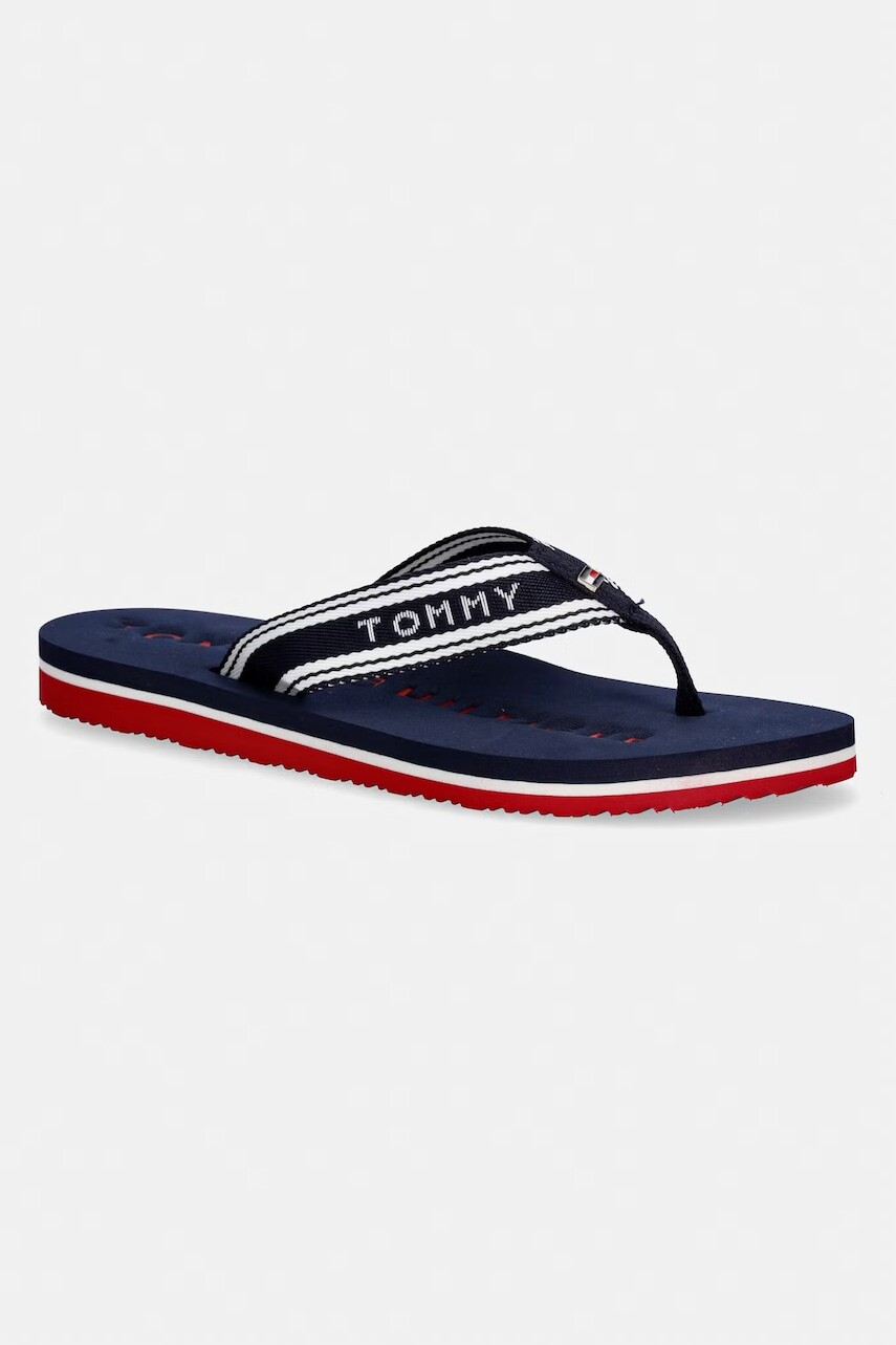 Tommy Hilfiger šľapky dámske TH WEBBING SUMMER SANDAL