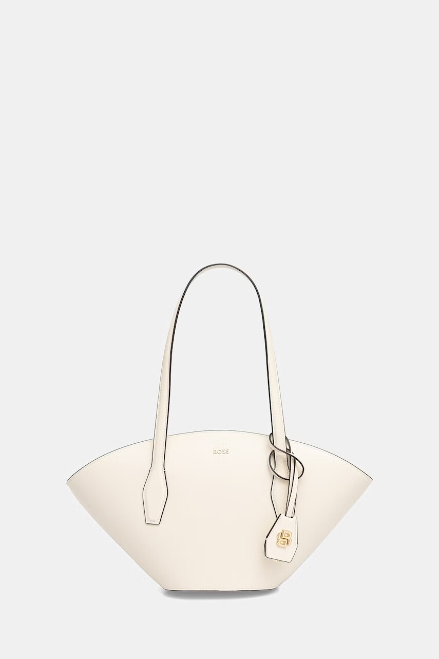 BOSS kabelka typu shopper dámska kožená NUMAH Chapelier Tote