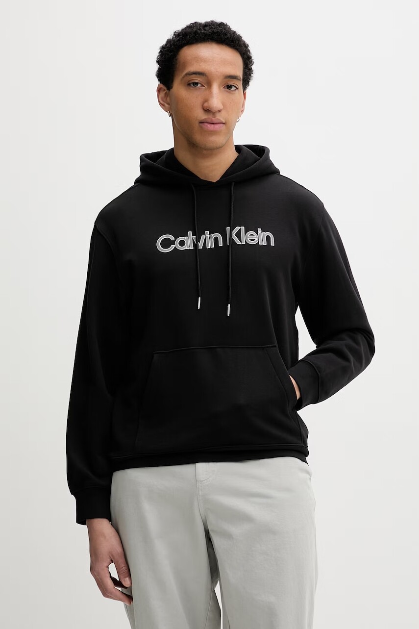 Calvin Klein mikina s kapucňou pánska bavlnená