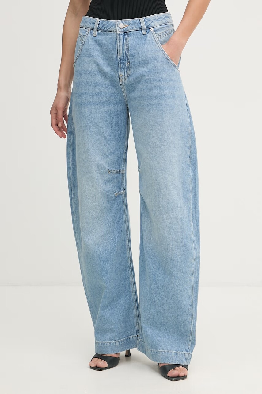 BOSS Orange rifle relaxed fit dámske C SLOUCHY BALOON