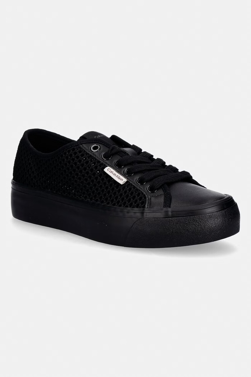 Calvin Klein VULC FLATF LACE UP LIN MESH dámske tenisky