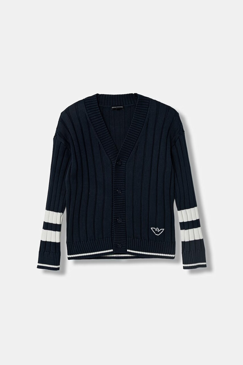 Emporio Armani kardigán detský bavlnený