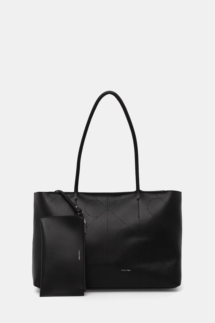 Calvin Klein dámska kožená shopper kabelka
