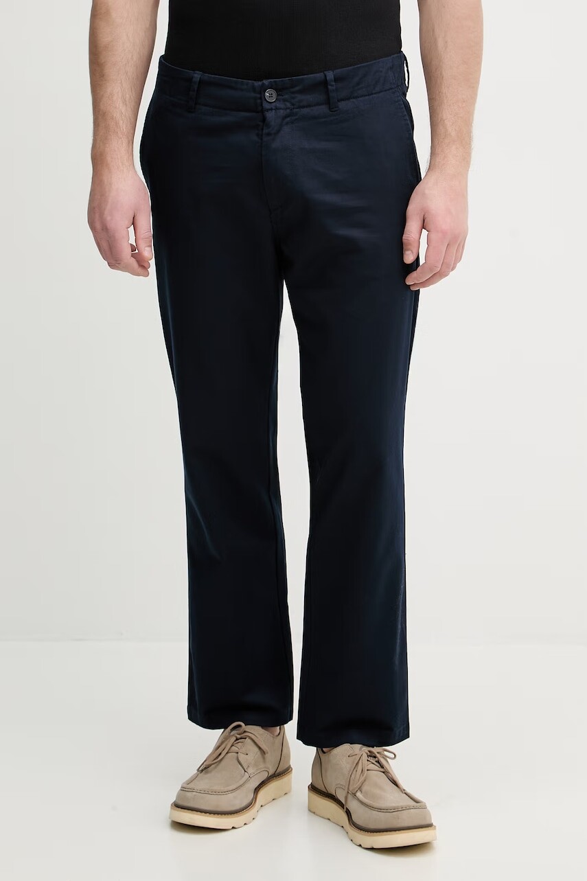 Sisley pánske regular fit nohavice s bavlnou