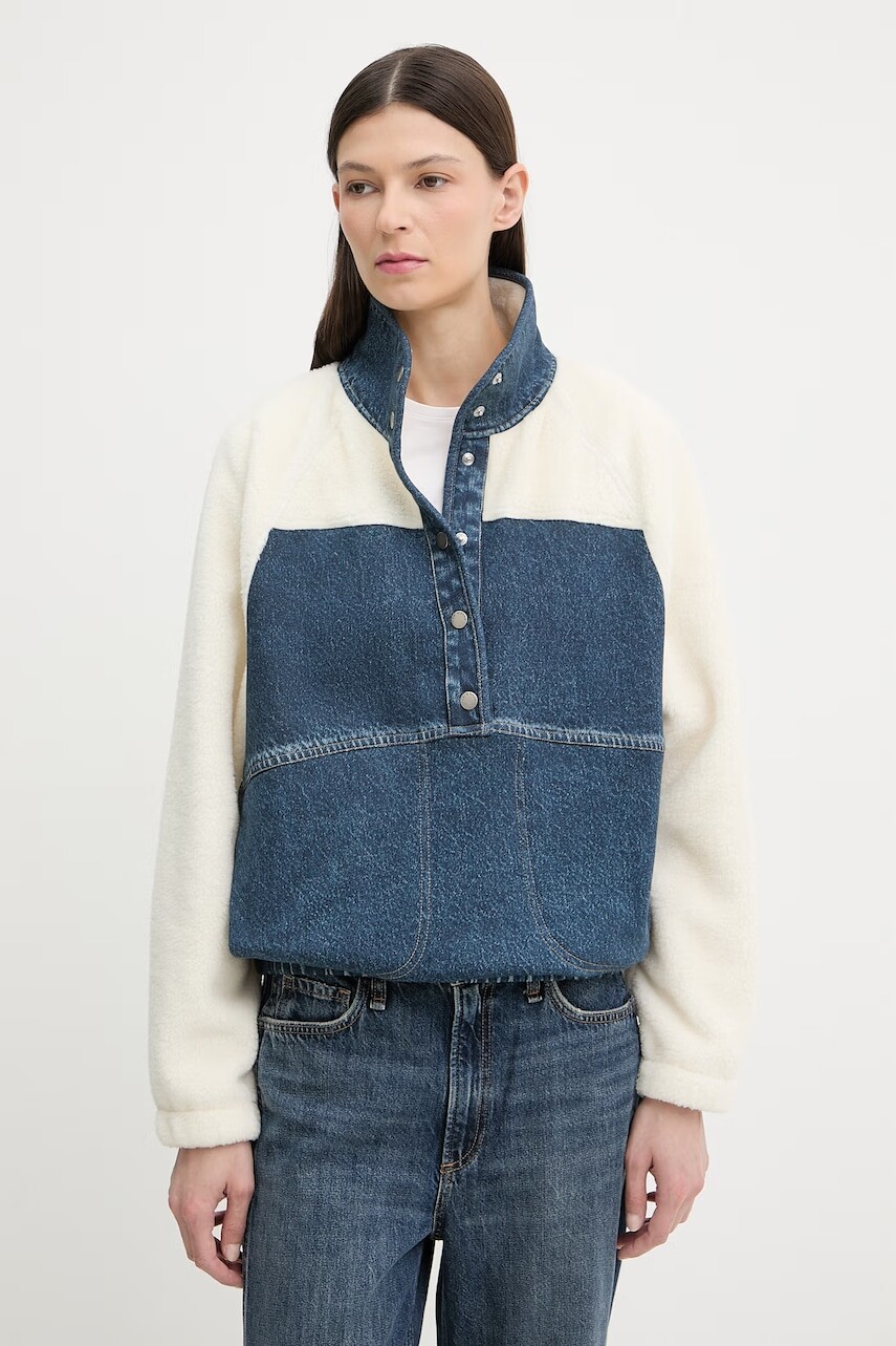 rag & bone flísová mikina dámska bavlnená Miramar
