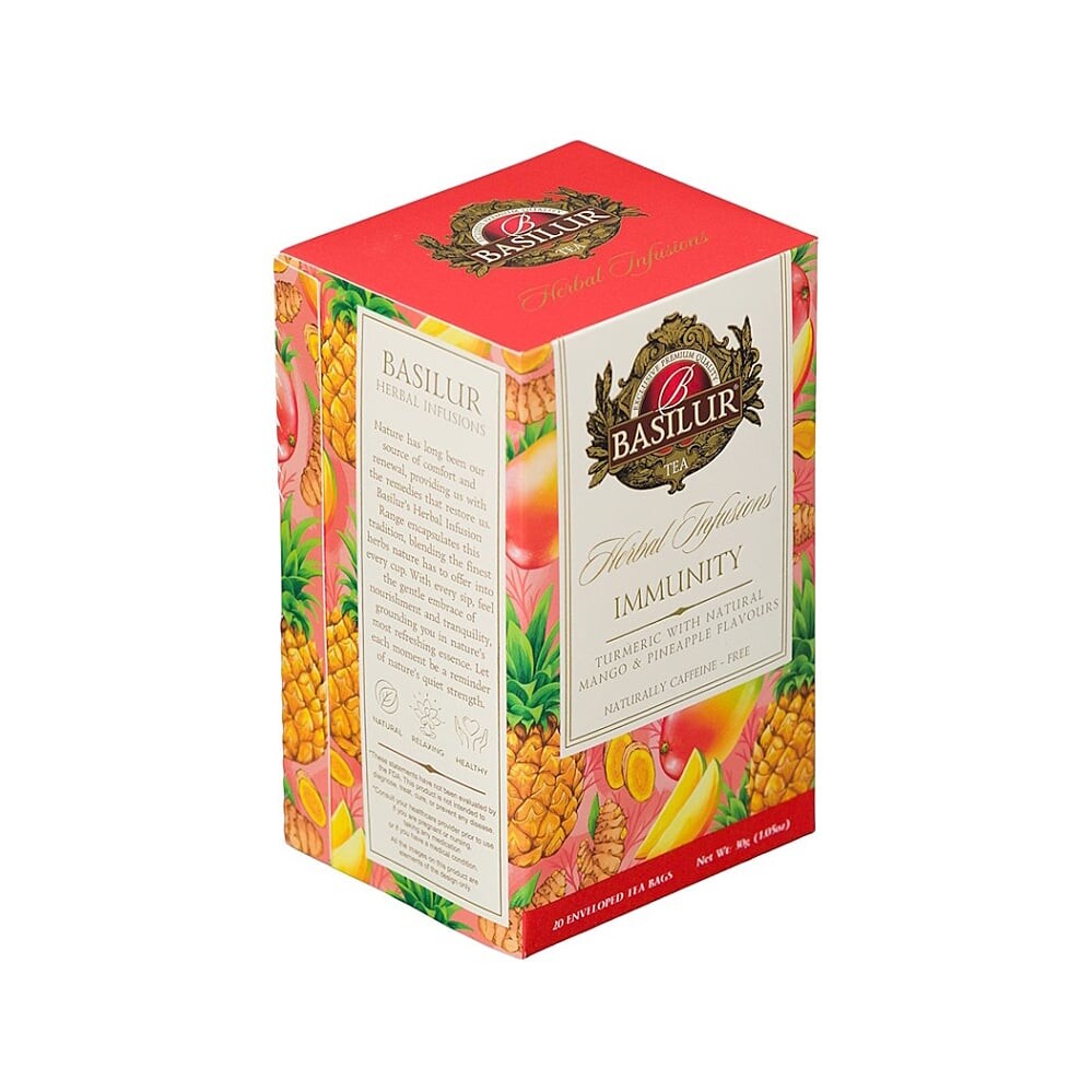 BASILUR Herbal immunity čaj 20 sáčkov