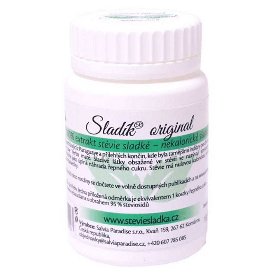 SALVIA PARADISE Sladík 100% extrakt stévie sladkej 20 g