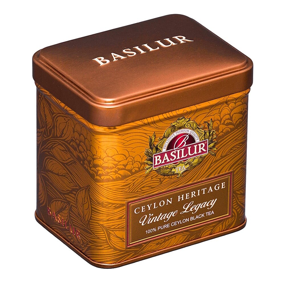 BASILUR Ceylon heritage vintage legacy čierny čaj 50 g