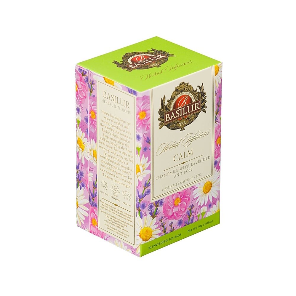 BASILUR Herbal calm bylinný čaj 20 sáčkov