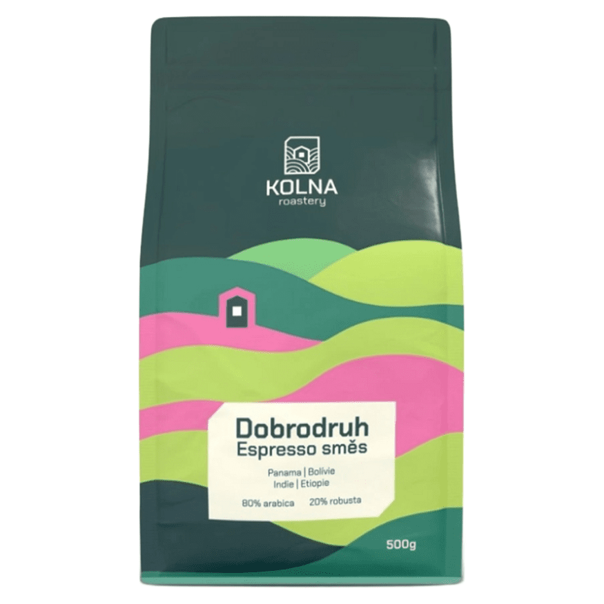 KOLNA Espresso zmes dobrodruh 500 g