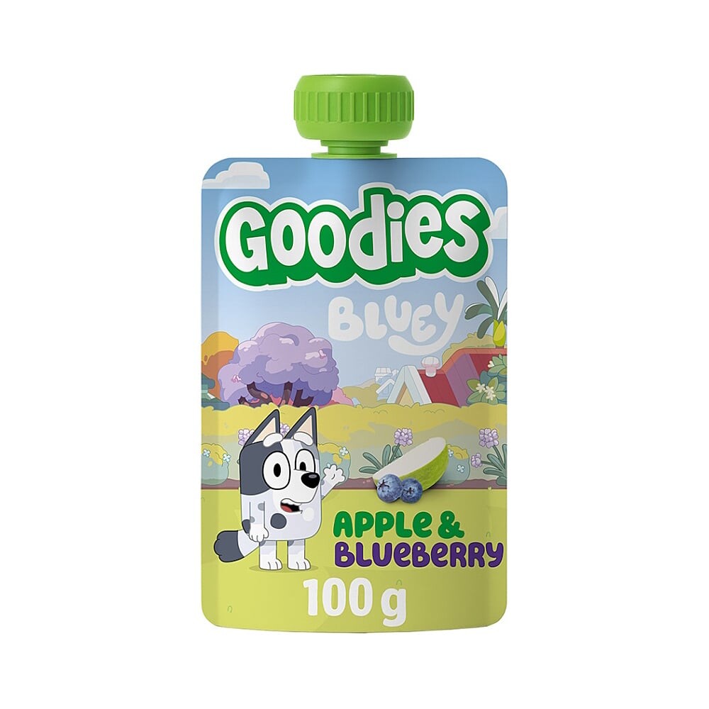GOODIES Kapsička bluey jablko čučoriedka 100 g