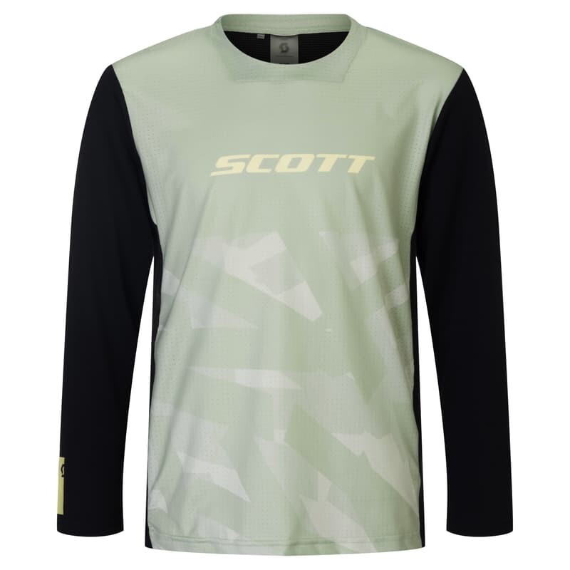 Detské cyklistické triko SCOTT Tee Jr Vertic Delta LS