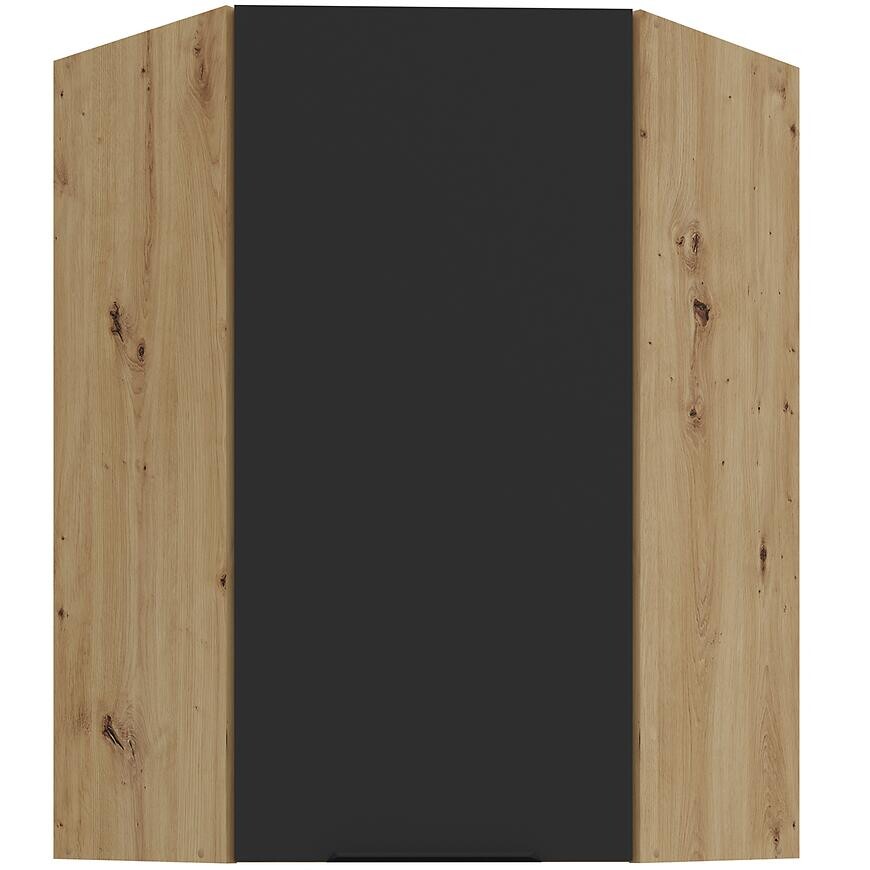 Kuchynská skrinka Aria-BL/AR anti fingerprint 60X60 GN-90 1F (45°)
