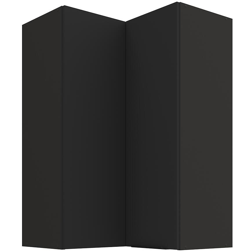 Kuchynská skrinka Aria-BL/BL anti fingerprint 60X60 GN-90 2F (90°)
