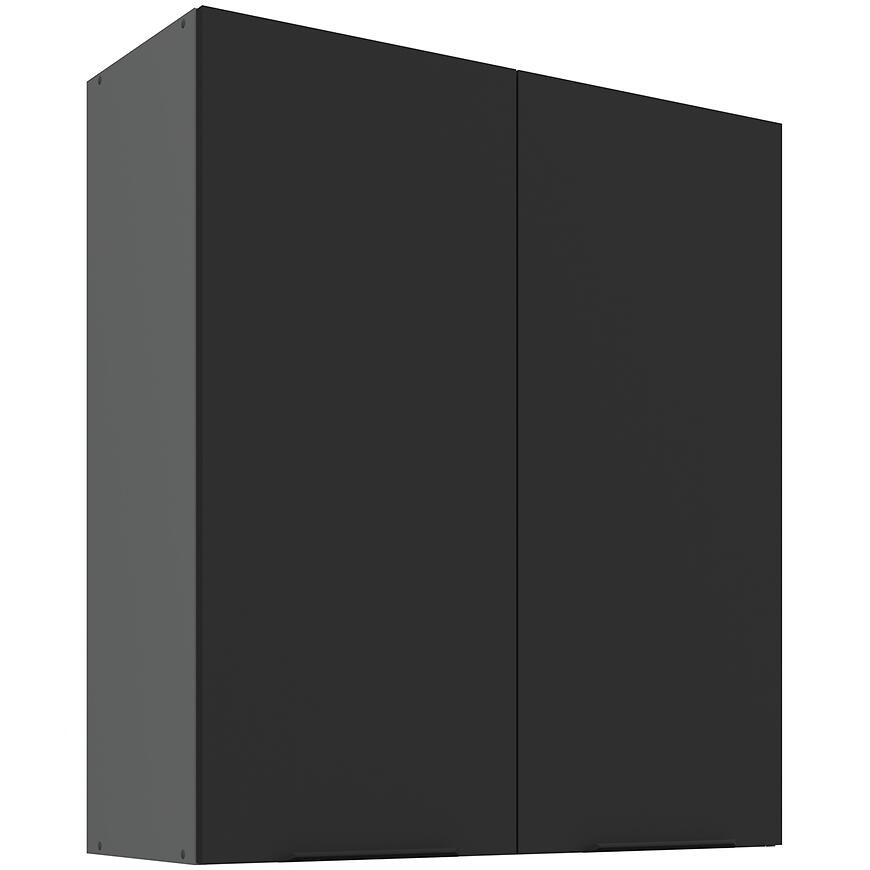 Kuchynská skrinka Aria-BL/ANT anti fingerprint 80G-90 2F