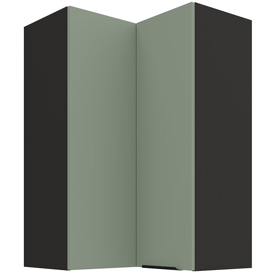Kuchynská skrinka Aria-SA/BL anti fingerprint 60X60 GN-90 2F (90°)