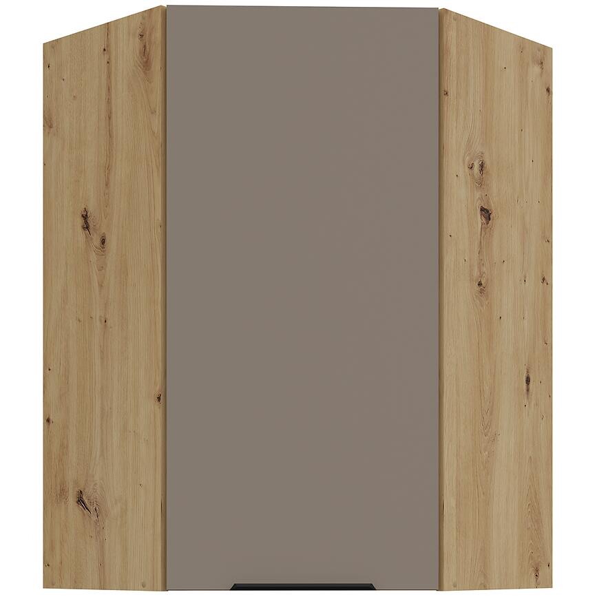 Kuchynská skrinka Aria-TA/AR anti fingerprint 60X60 GN-90 1F (45°)