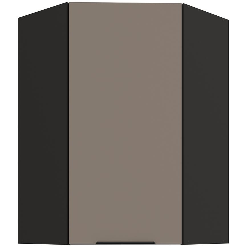Kuchynská skrinka Aria-TA/BL anti fingerprint 60X60 GN-90 1F (45°)