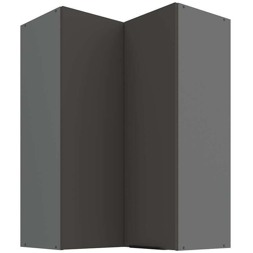 Kuchynská skrinka Aria-GR/ANT anti fingerprint 60X60 GN-90 2F (90°)