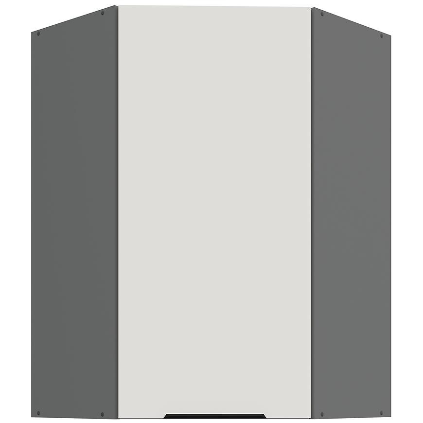 Kuchynská skrinka Aria-WH/ANT anti fingerprint 60X60 GN-90 1F (45°)