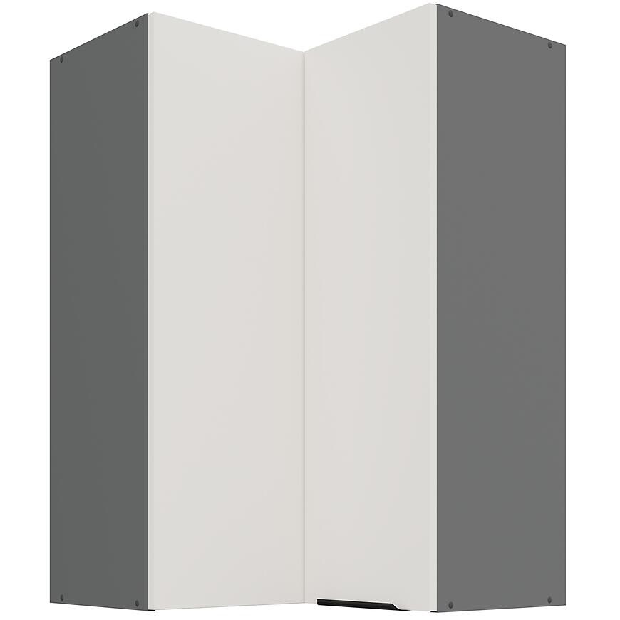 Kuchynská skrinka Aria-WH/ANT anti fingerprint 60X60 GN-90 2F (90°)