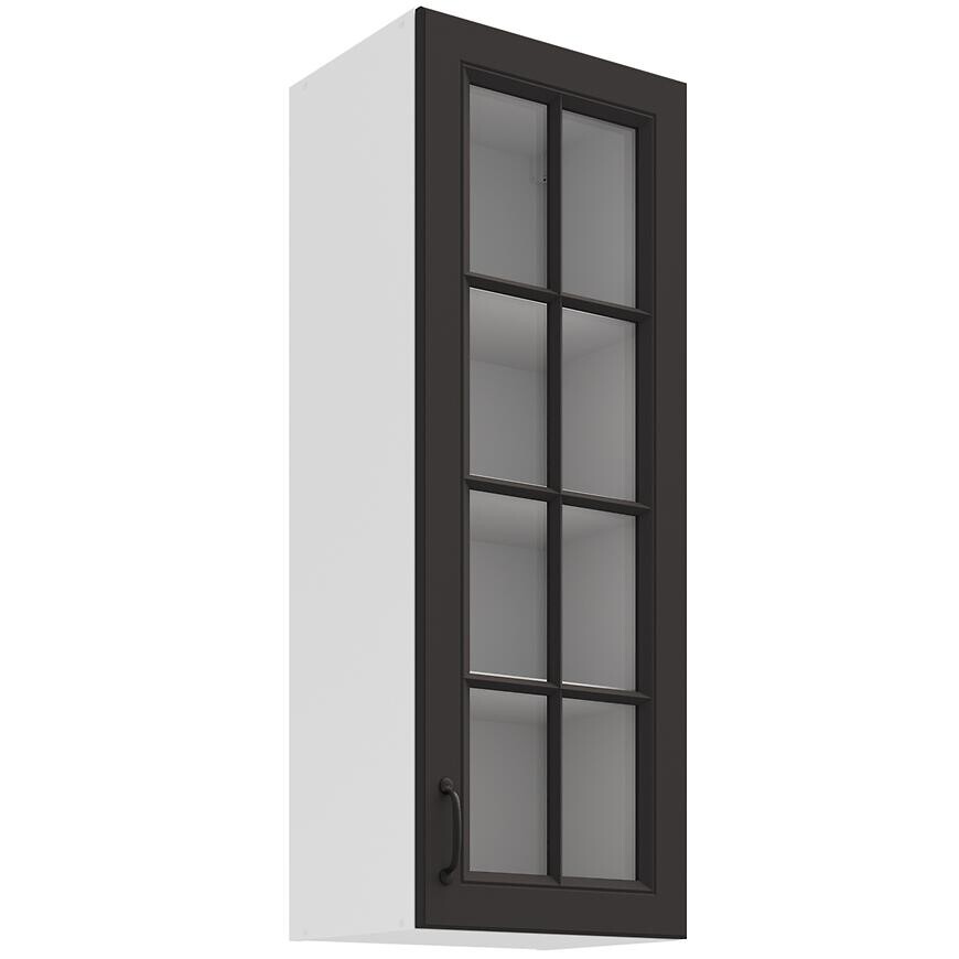 Kuchynská skrinka Stilo grafit mat/biela 40GS-108 1F